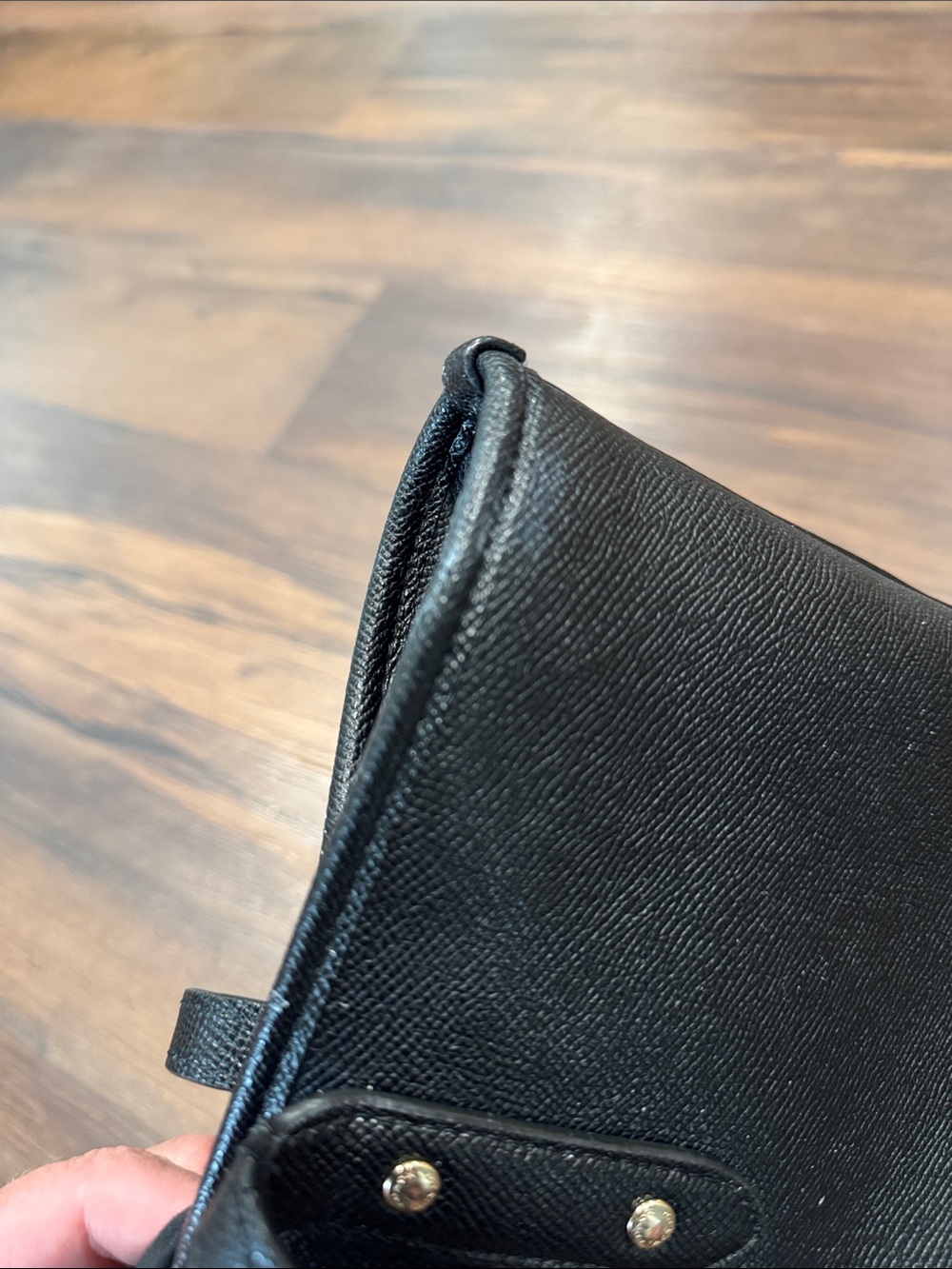 Coach Pebble Leather Tote Bag - Picture 8 of 14